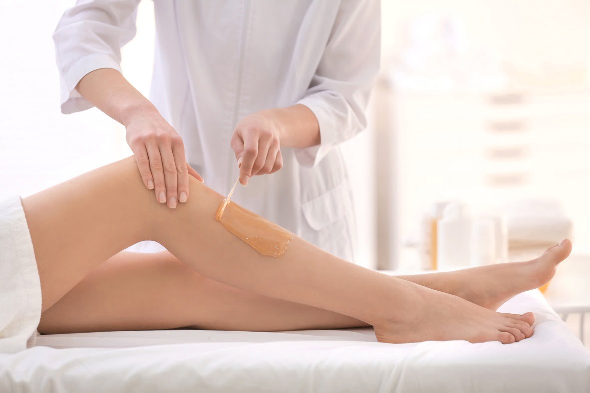 Expert waxing services at beauty salon in Aylesbury for smooth, hair-free skin